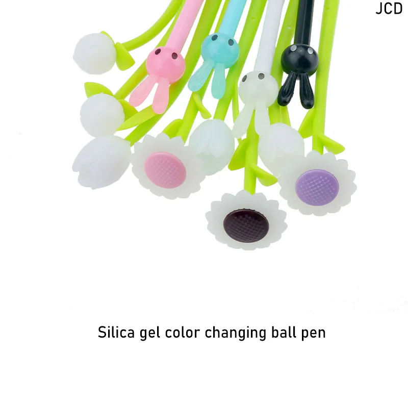JCD (3 pieces/lot) 0.38mm Photochromic Tulip Silicone Gel Pen Cute Student Exam Writing Pen
JCD (3 pieces/lot) 0.38mm Photochromic Tulip Silicone Gel Pen Cute Student Exam Writing Pen