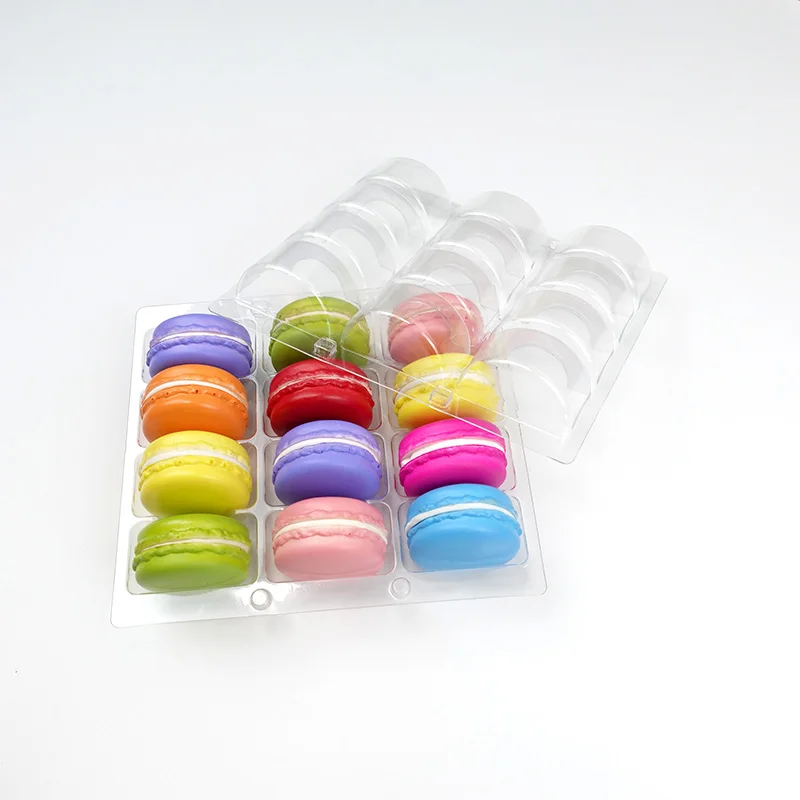 Wholesale 12 Macaron Chocolate Blister Clamshell Tray Insert Plastic Packaging Box
Wholesale 12 Macaron Chocolate Blister Clamshell Tray Insert Plastic Packaging Box