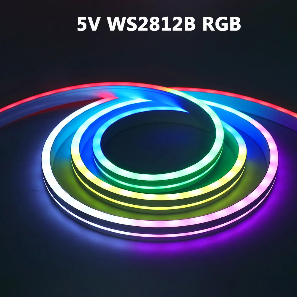 5 в WS2812B Светодиодная лента RGB неосветильник SMD5050 полноцветная неоновая трубка индивидуально Адресуемая Светодиодная лента 1 м 2 м 3 м 4 м водонепроницаемая лента
5 в WS2812B Светодиодная лента RGB неосветильник SMD5050 полноцветная неоновая трубка индивидуально Адресуемая Светодиодная лента 1 м 2 м 3 м 4 м водонепроницаемая лента