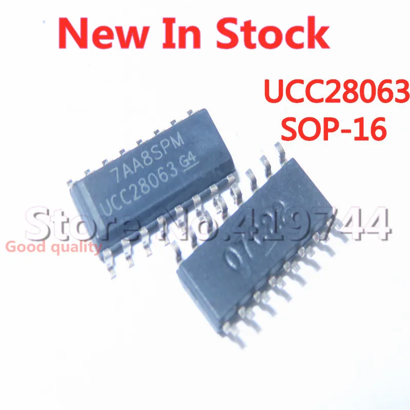 2PCS/LOT UCC28063DR UCC28063 SOP-16 SMD power management chip NEW In Stock
2PCS/LOT UCC28063DR UCC28063 SOP-16 SMD power management chip NEW In Stock
