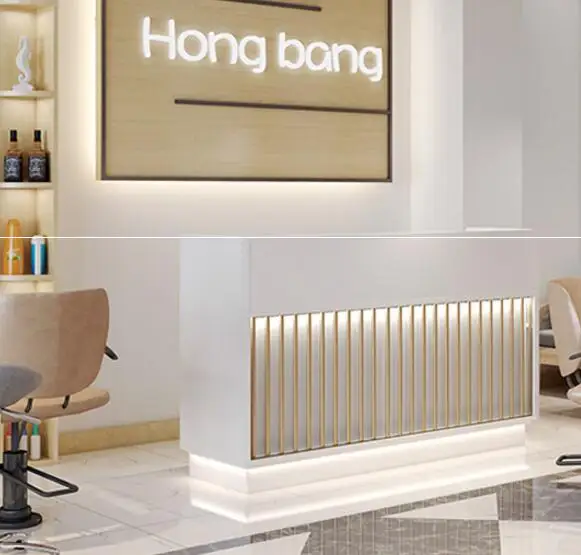 Modern simple cash register clothing store counter Nordic light luxury restaurant coffee shop beauty salon beauty industry recep
Modern simple cash register clothing store counter Nordic light luxury restaurant coffee shop beauty salon beauty industry recep