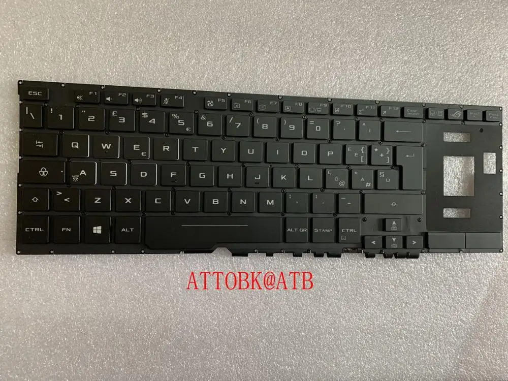 Новая клавиатура TI/AR/LA/IT/BE/CZ/UK для ноутбука Asus ROG ZEPHYRUS GX501 GX501VI GX501VIK GX501G GX501GI, клавиатура с подсветкой
Новая клавиатура TI/AR/LA/IT/BE/CZ/UK для ноутбука Asus ROG ZEPHYRUS GX501 GX501VI GX501VIK GX501G GX501GI, клавиатура с подсветкой