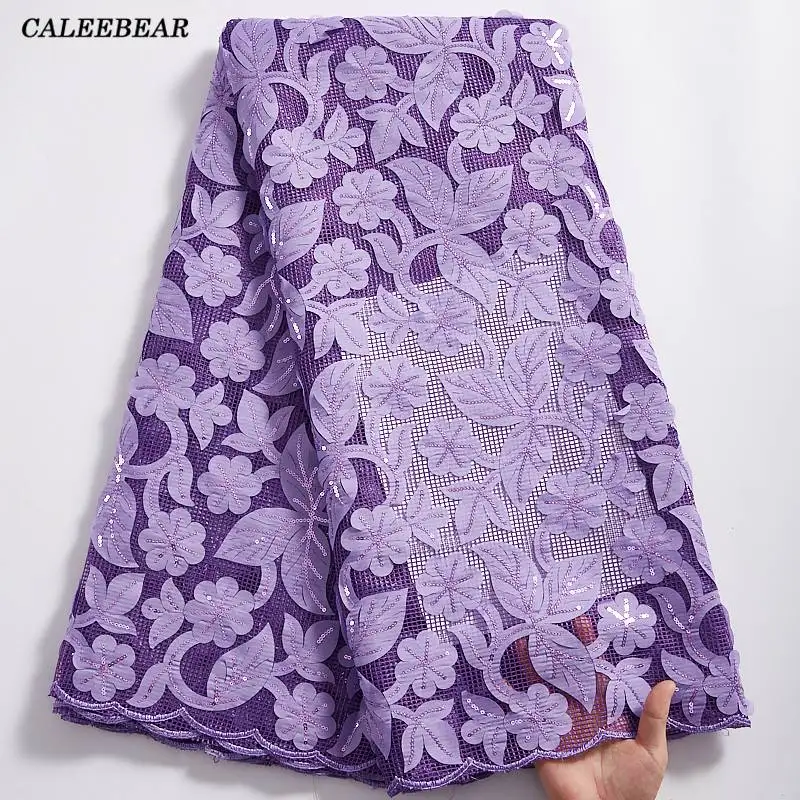 2023 Latest Purple 3D Flowers Net Lace Fabric With Sequins High Quality Fashion French African Mesh lace Fabric For Party S2337
2023 Latest Purple 3D Flowers Net Lace Fabric With Sequins High Quality Fashion French African Mesh lace Fabric For Party S2337