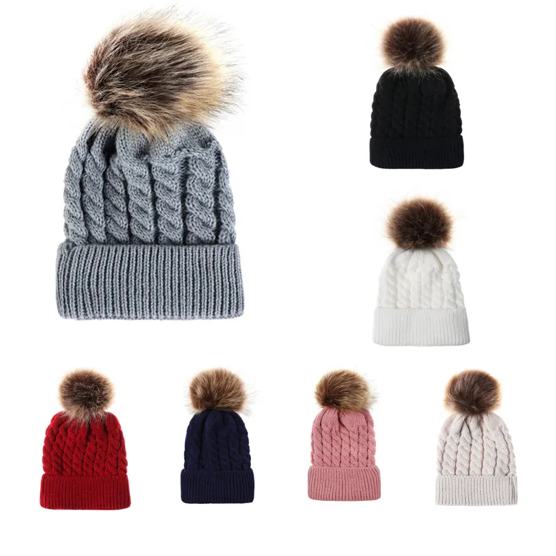 Winter Hats For Kid Knit Beanie Baby Hat 2020 Children Fur Pom Pom Hats For Girls Boys Warm Cap
Winter Hats For Kid Knit Beanie Baby Hat 2020 Children Fur Pom Pom Hats For Girls Boys Warm Cap