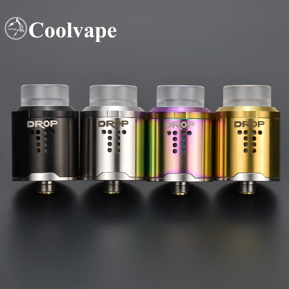 Атомайзер для электронной сигареты WOLF COOLVAPE Drop RDA, 24 мм, сквонк BF Pin, перестраиваемый капельный атомайзер 316ss с одной/двумя катушками, резервуар для испарителя
Атомайзер для электронной сигареты WOLF COOLVAPE Drop RDA, 24 мм, сквонк BF Pin, перестраиваемый капельный атомайзер 316ss с одной/двумя катушками, резервуар для испарителя