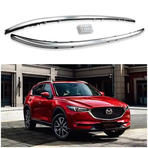 マツダ CX-5 CX5 2017-2026用ルーフラック 荷物キャリア ラック レールバー トップレール ボックス アップグレード 改造 高品質アルミ合金