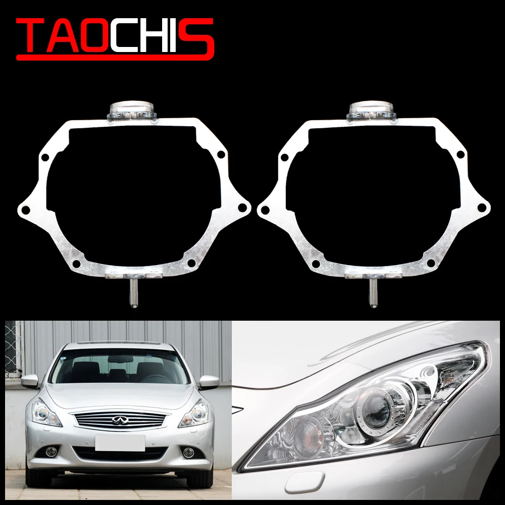 Taochis Car-Styling frame adapter module DIY Bracket Holder for Infiniti 2010 G Hella 3 5 Projector lens Retrofit frame
Taochis Car-Styling frame adapter module DIY Bracket Holder for Infiniti 2010 G Hella 3 5 Projector lens Retrofit frame