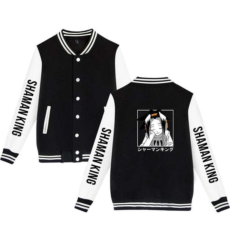 Fashion Print Shaman King Cartoon Baseball Jackets Coat Men Women Pocket Long Sleeve Harajuku Anime Hoodies Sweatshirts Tops 4XL
Fashion Print Shaman King Cartoon Baseball Jackets Coat Men Women Pocket Long Sleeve Harajuku Anime Hoodies Sweatshirts Tops 4XL