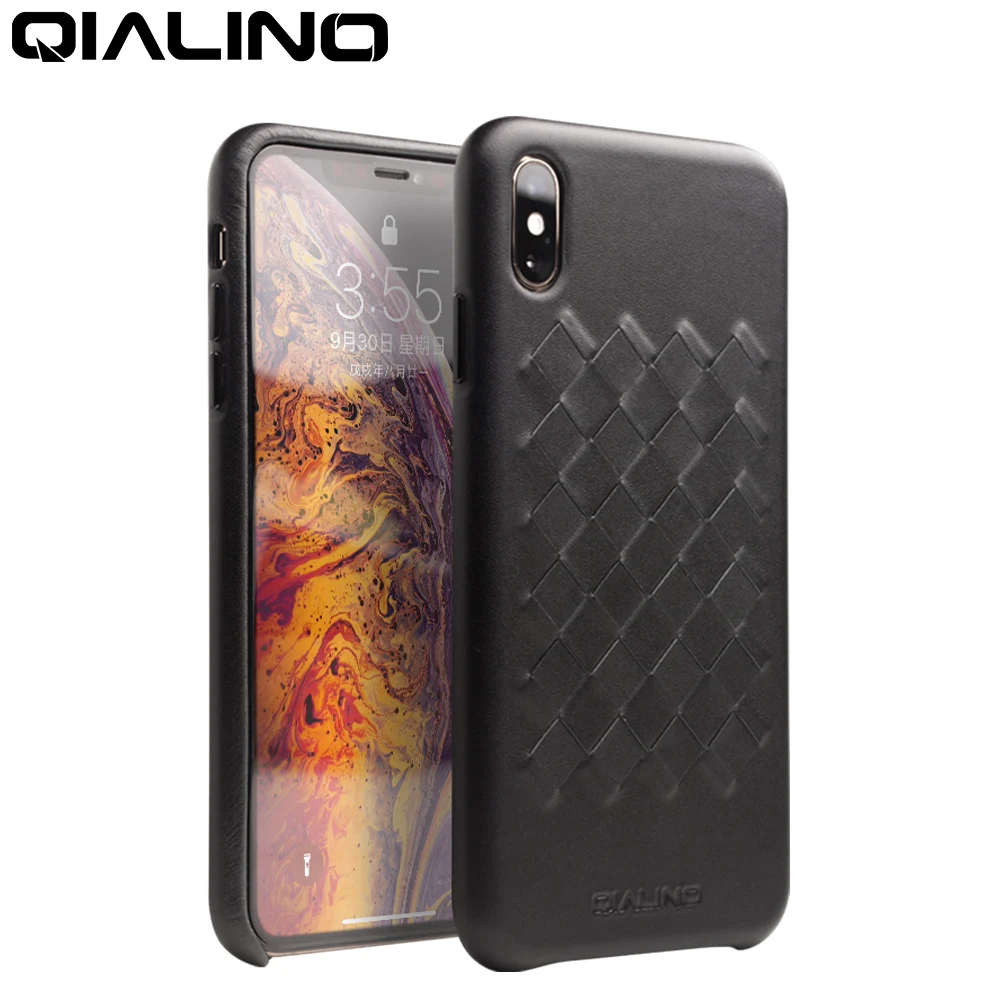 QIALINO ультра тонкие чехлы для телефонов iPhone XS Max, чехол из натуральной кожи, Тонкий Модный мягкий чехол для iPhone X XS XR
QIALINO ультра тонкие чехлы для телефонов iPhone XS Max, чехол из натуральной кожи, Тонкий Модный мягкий чехол для iPhone X XS XR