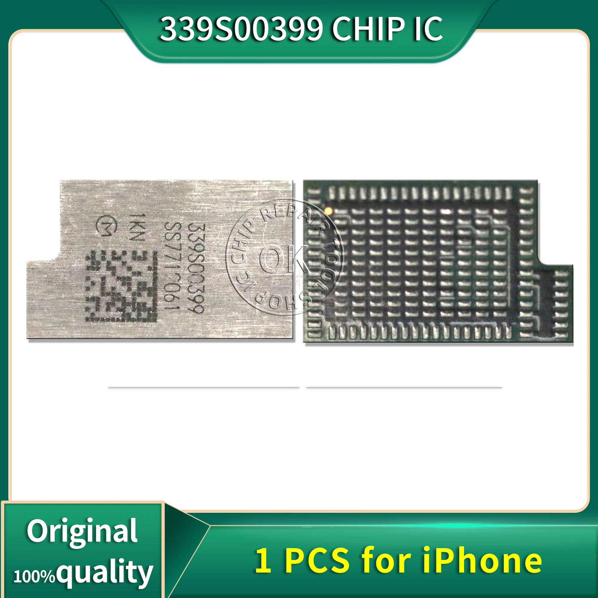 1-10pcs 339S00399 WLAN_W WIFI IC for iphone X 8 8plus WIFI/BT Chiip Mobile phone chip repair replacement parts
1-10pcs 339S00399 WLAN_W WIFI IC for iphone X 8 8plus WIFI/BT Chiip Mobile phone chip repair replacement parts