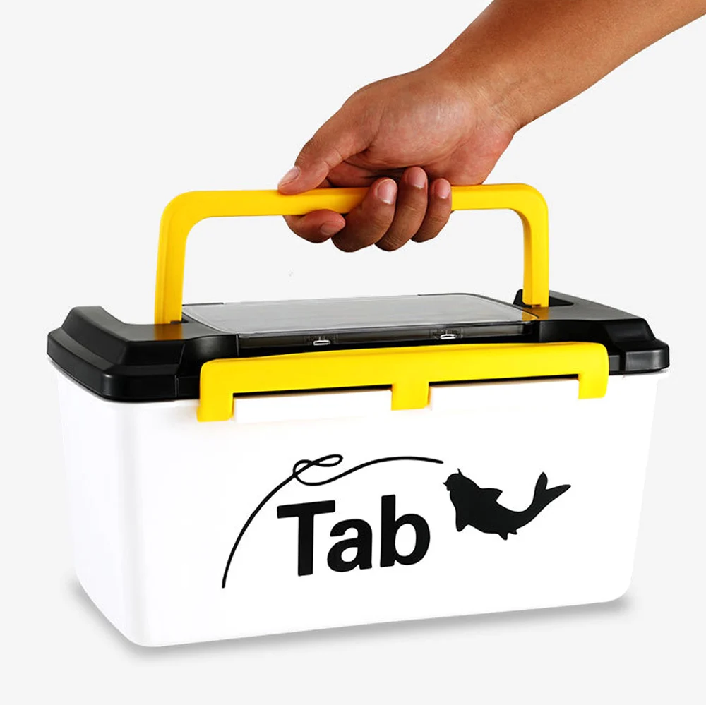 Double Layer Big Fishing Tackle Box Can Sit High Quality Outdoor Storage Boxes Carp Fishing Tool Accessories Reel Line Lure Case
Double Layer Big Fishing Tackle Box Can Sit High Quality Outdoor Storage Boxes Carp Fishing Tool Accessories Reel Line Lure Case