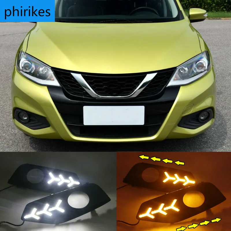 1 пара для Nissan Tiida 2016-2019 12V Авто Светодиодный дневной светильник лампа DRL Противотуманные лампы
1 пара для Nissan Tiida 2016-2019 12V Авто Светодиодный дневной светильник лампа DRL Противотуманные лампы
