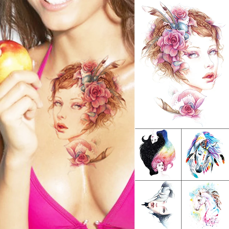 Waterproof Temporary Tattoo Sticker Flash Tattoos Peony Flowers Beauty Body Art Arm Fake Tatoo Women Men
Waterproof Temporary Tattoo Sticker Flash Tattoos Peony Flowers Beauty Body Art Arm Fake Tatoo Women Men