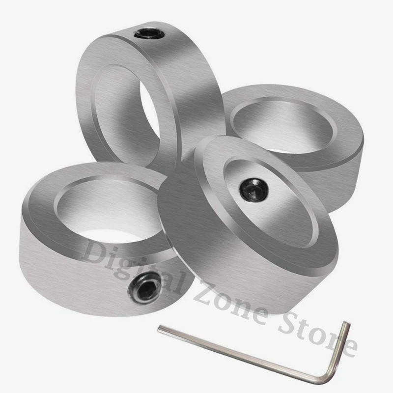 4Pcs Stainless Steel T8 Screw Lock Rings Lock Collars 8mm Shaft with Allen Wrench for 3D Printer CNC Parts
4Pcs Stainless Steel T8 Screw Lock Rings Lock Collars 8mm Shaft with Allen Wrench for 3D Printer CNC Parts