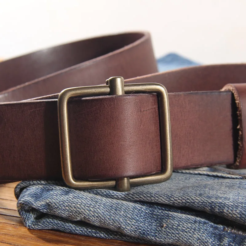 Tactical Belt Handmade Retro Classic Buckle Denim Style Cowhide Copper Buckle Men's Belt Vintage Belt 100% Genuine Leather ABC
Tactical Belt Handmade Retro Classic Buckle Denim Style Cowhide Copper Buckle Men's Belt Vintage Belt 100% Genuine Leather ABC