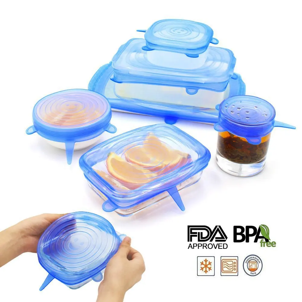6 Pcs/Set Food Silicone Cover Cap Universal Silicone Lids For Cookware Bowl Reusable Stretch Lids Kitchen Accessories Wholesale
6 Pcs/Set Food Silicone Cover Cap Universal Silicone Lids For Cookware Bowl Reusable Stretch Lids Kitchen Accessories Wholesale
