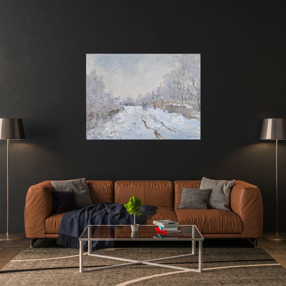 Famous Wall Art Claude Monet Lavacourt Under Snow Landscape Canvas Painring for Living Room Bedroom Hallway Wall Decor Dropship
Famous Wall Art Claude Monet Lavacourt Under Snow Landscape Canvas Painring for Living Room Bedroom Hallway Wall Decor Dropship