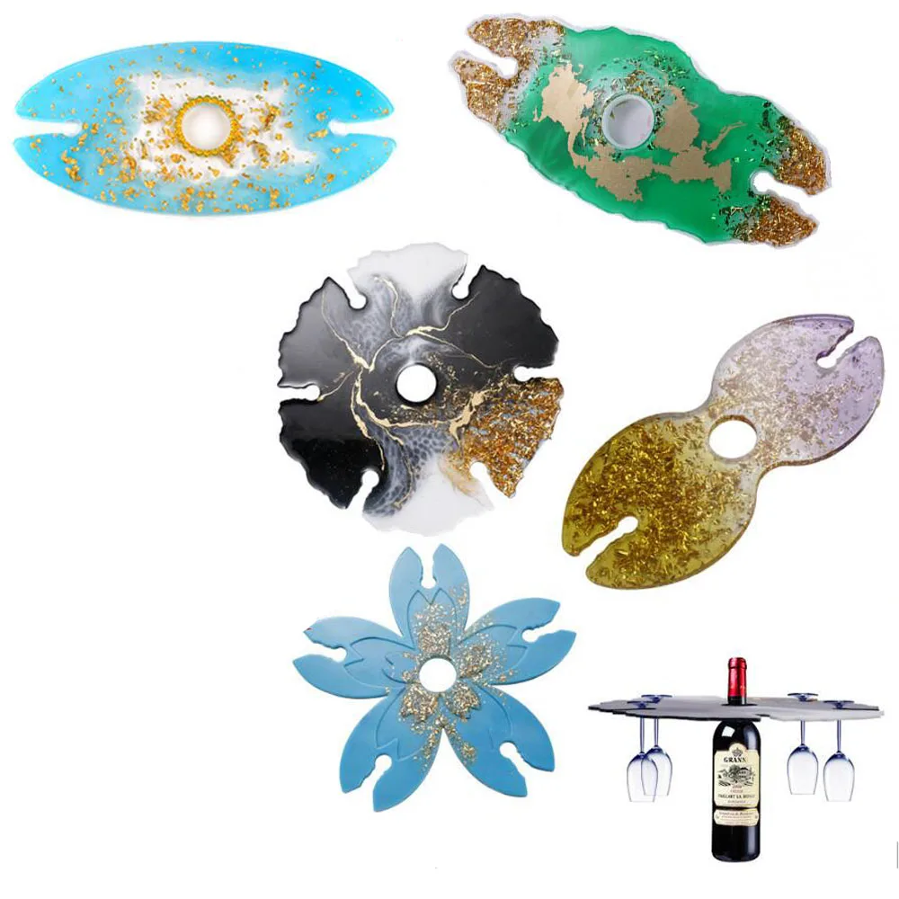 wine cup rack Silicone Mold epoxy resin mold making Home Accessories Decoration Craft Resin Art Ornaments handmade tool
wine cup rack Silicone Mold epoxy resin mold making Home Accessories Decoration Craft Resin Art Ornaments handmade tool