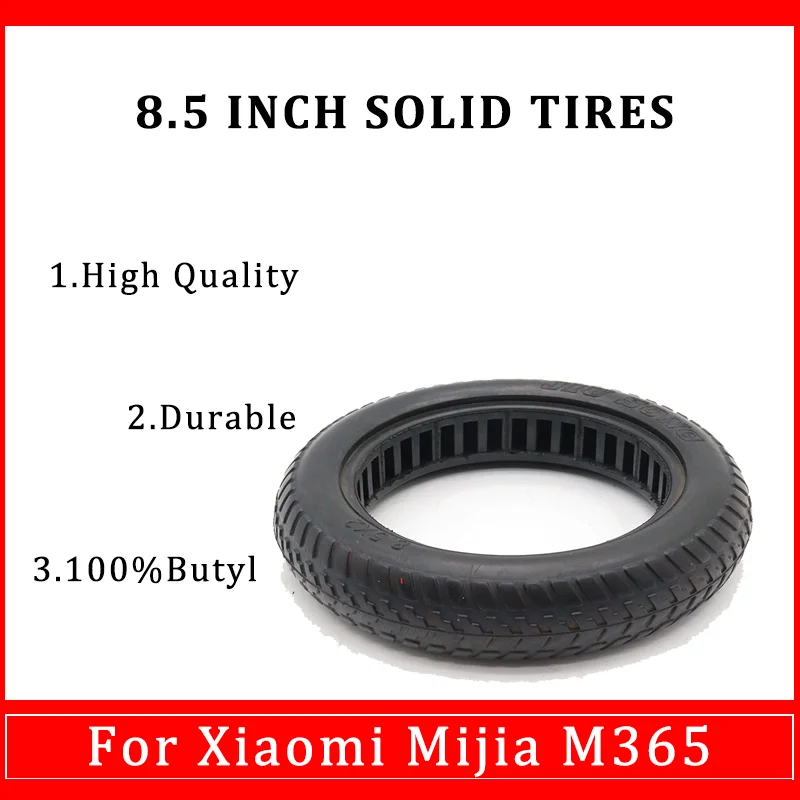 Однотонные шины 8,5x2,0 8,5 дюйма для Xiaomi M365, более эластичные высококачественные ненадувные шины для электрического скутера, аксессуары
Однотонные шины 8,5x2,0 8,5 дюйма для Xiaomi M365, более эластичные высококачественные ненадувные шины для электрического скутера, аксессуары