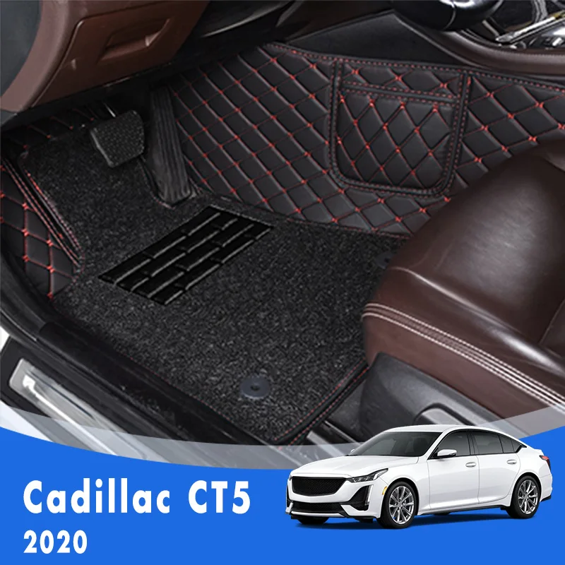 Double Layer Wire Loop Carpets Car Floor Mats For Cadillac CT5 2020 Auto Accessories Interior Decoration Pedal Protect Rugs
Double Layer Wire Loop Carpets Car Floor Mats For Cadillac CT5 2020 Auto Accessories Interior Decoration Pedal Protect Rugs