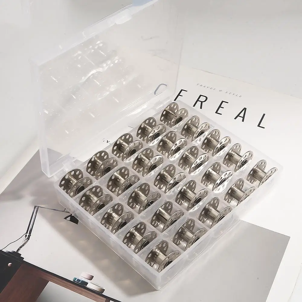1-25pcs Sewing Machine Bobbins Spools Empty Bobbins Spools Sewing Machine Plastic Storage Box For Home Sewing Accessories Tool
1-25pcs Sewing Machine Bobbins Spools Empty Bobbins Spools Sewing Machine Plastic Storage Box For Home Sewing Accessories Tool