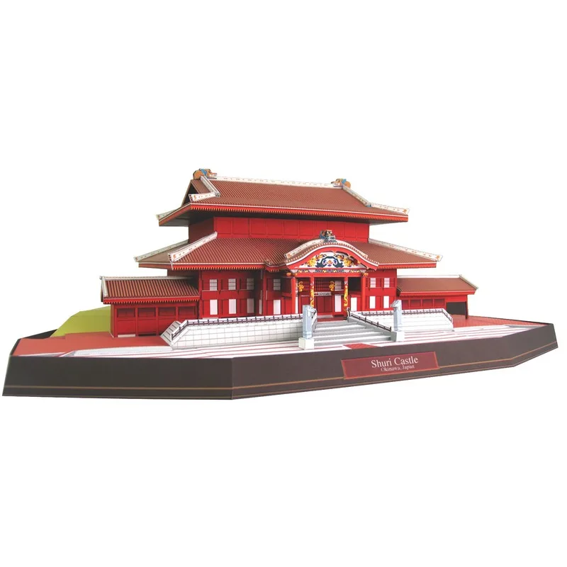 Японская 3D бумажная модель Ryukyu Mura, всемирно известное здание, игрушка ручной работы «сделай сам»
Японская 3D бумажная модель Ryukyu Mura, всемирно известное здание, игрушка ручной работы «сделай сам»