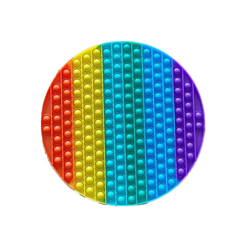 Big size 30cm 12" Silicon Rainbow Squishy Squeeze Soft Fidget Stress Reliever Toys for Anxiety Stress Reliever Squishies Gifts
Big size 30cm 12" Silicon Rainbow Squishy Squeeze Soft Fidget Stress Reliever Toys for Anxiety Stress Reliever Squishies Gifts