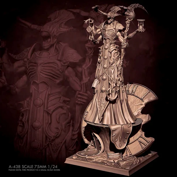 75MM Resin figure model kits DIY toy colorless and self-assembled A-438
75MM Resin figure model kits DIY toy colorless and self-assembled A-438
