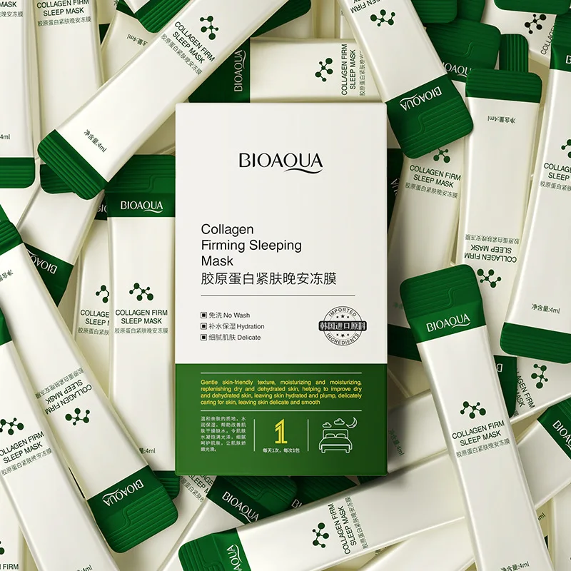 Bioaqua Collagen firming night frozen membrane salubrious oil-control improve coarse daub type disposable sleep mask
Bioaqua Collagen firming night frozen membrane salubrious oil-control improve coarse daub type disposable sleep mask