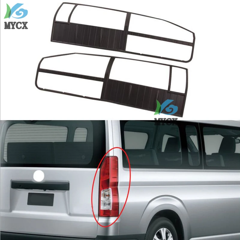 For TOYOTA Hiace 2019 2PCS ABS Chrome Car Rear Taillight Headlight Fog Lamp Cover Trim Car Styling Accessories
For TOYOTA Hiace 2019 2PCS ABS Chrome Car Rear Taillight Headlight Fog Lamp Cover Trim Car Styling Accessories