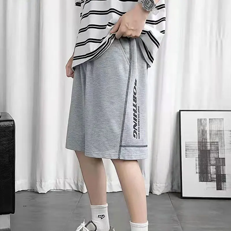 Summer Fashion Men Casual Sports Shorts Loose Straight Short Pants For Male Breathable Basketball Elastic Waist Short Pants
Summer Fashion Men Casual Sports Shorts Loose Straight Short Pants For Male Breathable Basketball Elastic Waist Short Pants