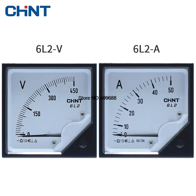 CHNT 6L2 6L2-A 6L2-V Durable Ammeter Current Ampere CHINT Voltage Meter Pointer Diagnostic-tool
CHNT 6L2 6L2-A 6L2-V Durable Ammeter Current Ampere CHINT Voltage Meter Pointer Diagnostic-tool