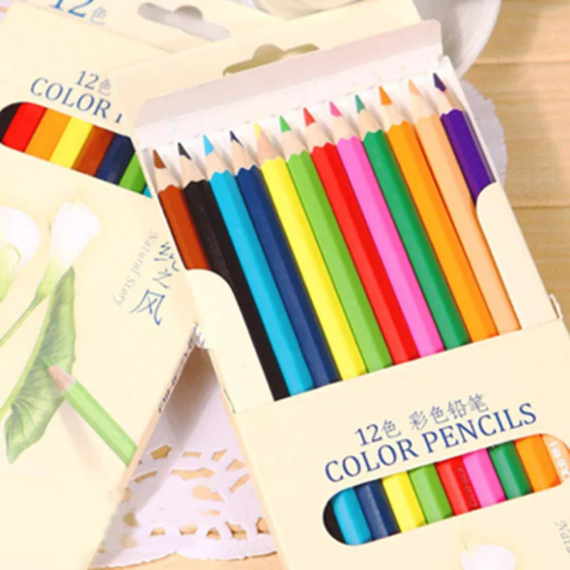 12 colors pencils Set South Korea stationery secret garden hand painted Crayon pencil for Student drawing School Art Supplies
12 colors pencils Set South Korea stationery secret garden hand painted Crayon pencil for Student drawing School Art Supplies