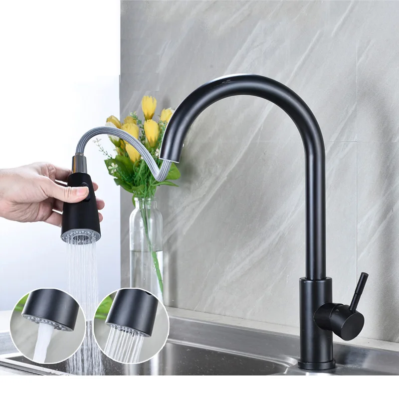 Kitchen Faucets Single Handle Pull Out Kitchen Tap Single Hole Handle Swivel 360 Degree Water Mixer Bathroom Water Sink Faucet
Kitchen Faucets Single Handle Pull Out Kitchen Tap Single Hole Handle Swivel 360 Degree Water Mixer Bathroom Water Sink Faucet