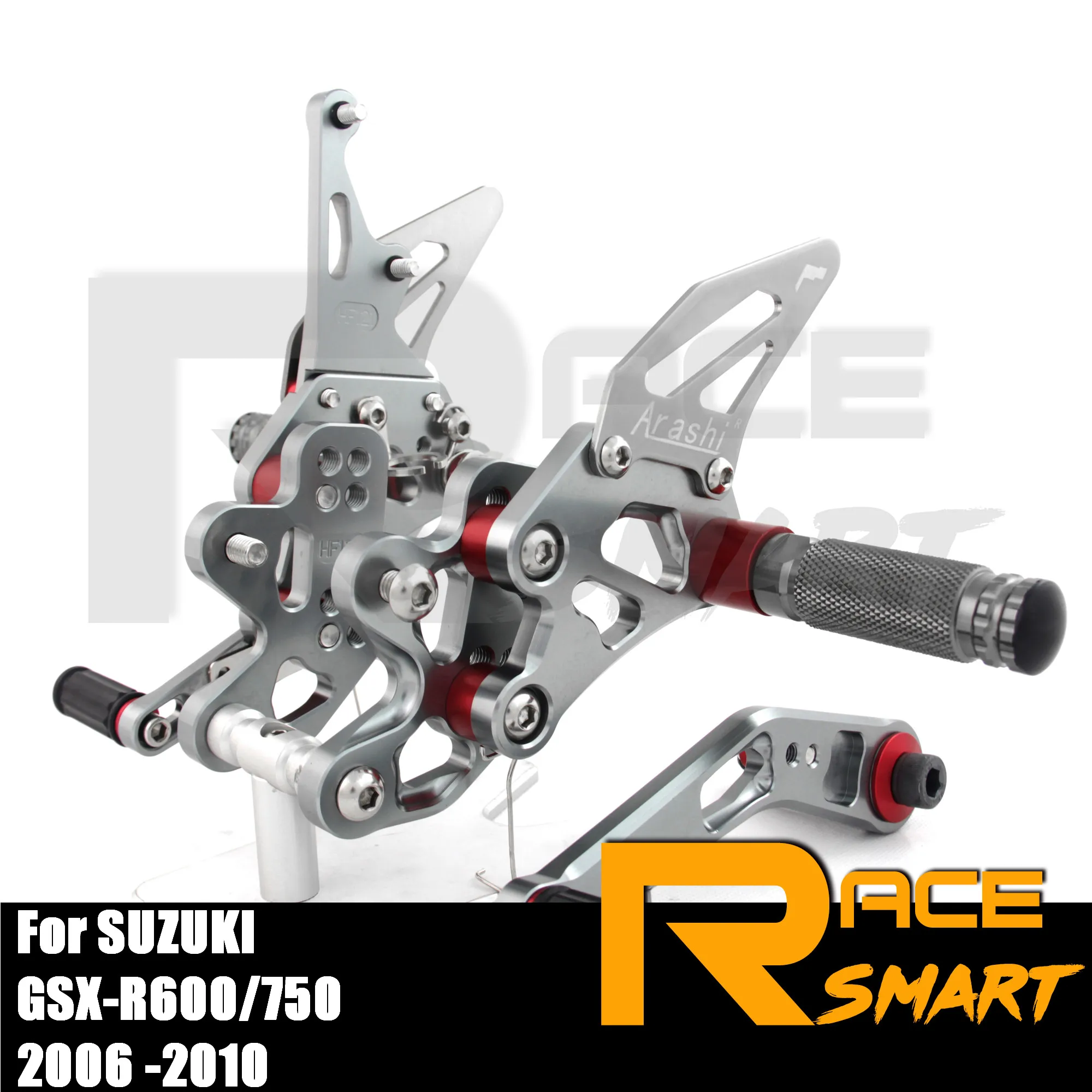 Motorcycle CNC Adjustable Rearsets Footrests Foot Rest Pegs For SUZUKI GSX-R600 GSXR-750 2006-2010 GSXR 600 750 2007 GP Shift
Motorcycle CNC Adjustable Rearsets Footrests Foot Rest Pegs For SUZUKI GSX-R600 GSXR-750 2006-2010 GSXR 600 750 2007 GP Shift