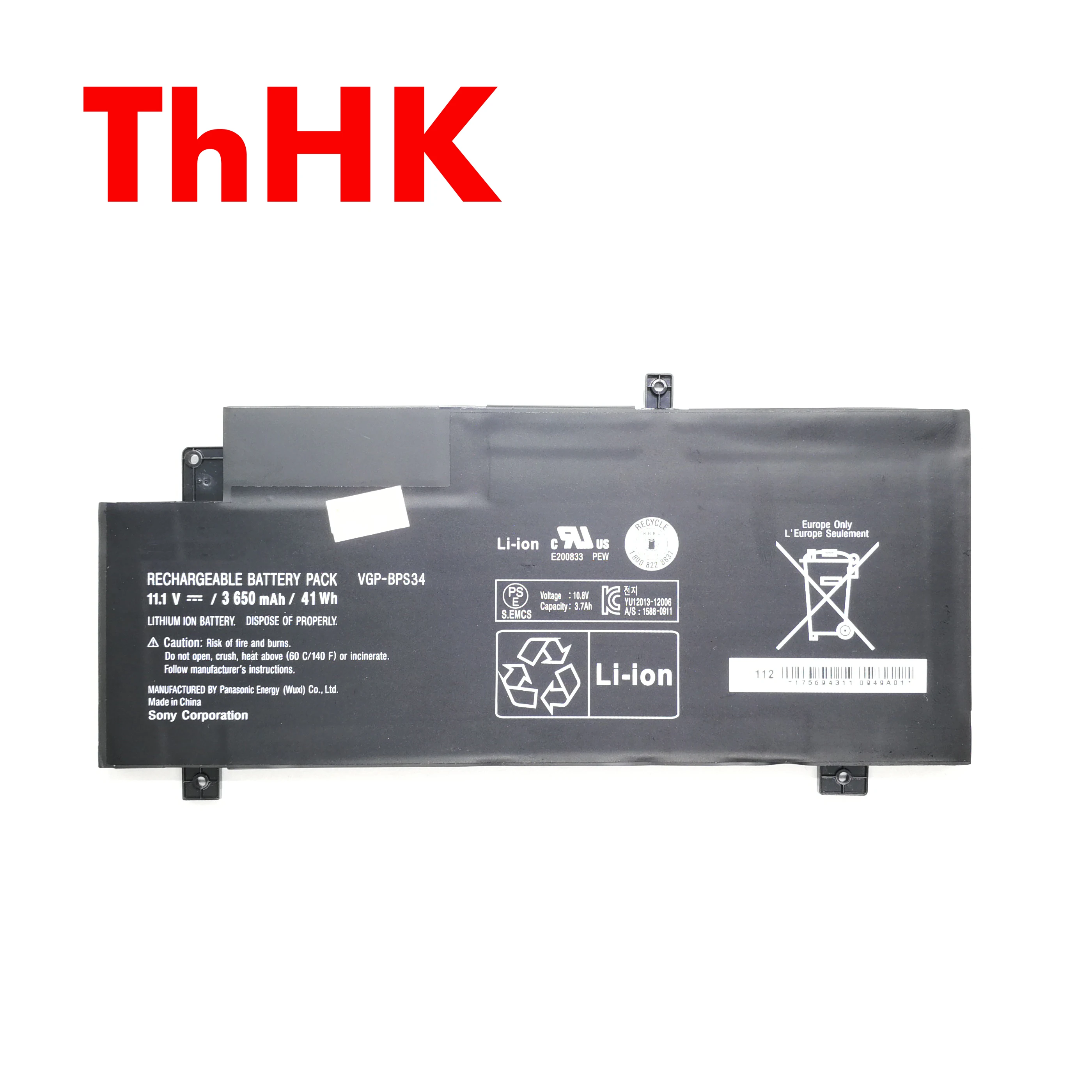 Genuine Original VGP-BPS34 Laptop Battery For Sony Vaio SFV15A1M2ES SVF1421BYCB SVF1431AYCB SVF14A18SCB SVF1521AYCW
Genuine Original VGP-BPS34 Laptop Battery For Sony Vaio SFV15A1M2ES SVF1421BYCB SVF1431AYCB SVF14A18SCB SVF1521AYCW