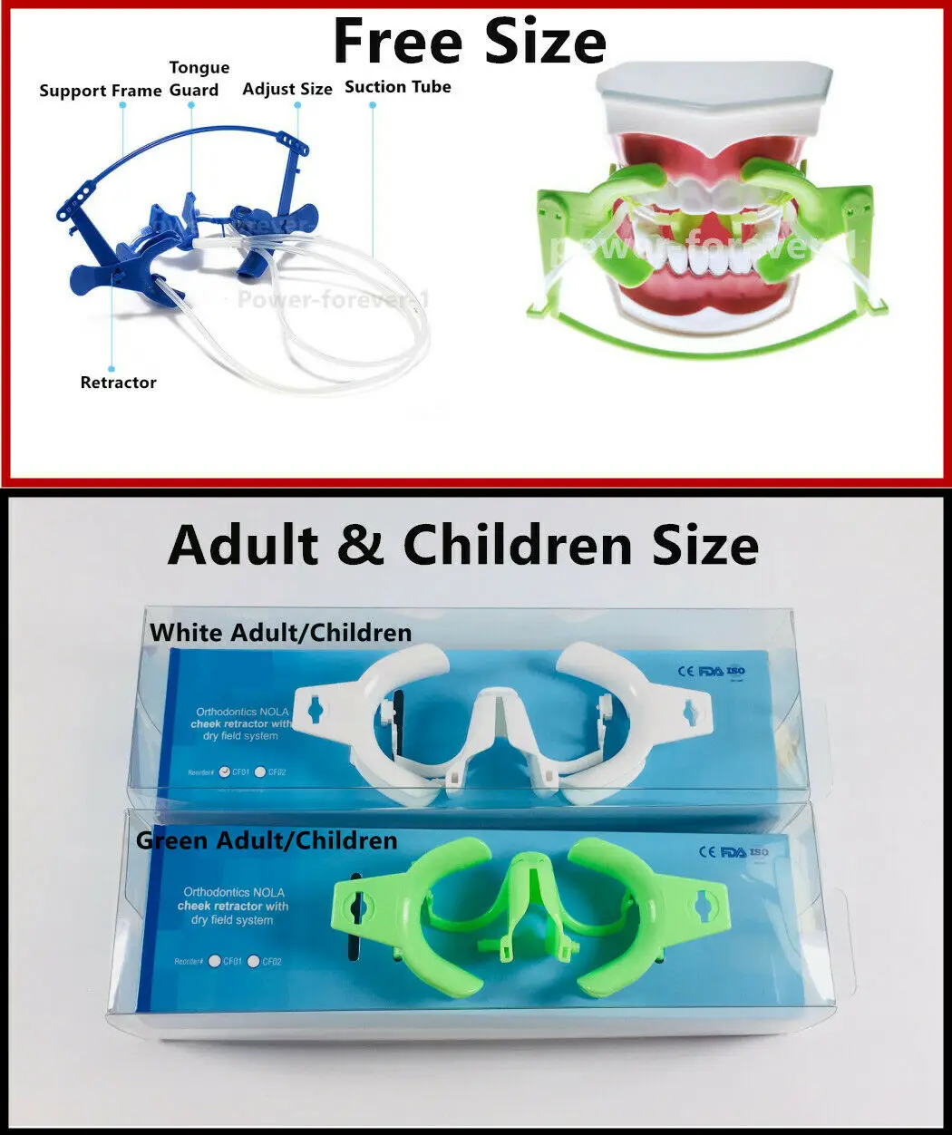 Dental Oral Dry Field Nola Cheek Retractors Touge Saliva White Green Expand Adjustable Free Size Mouth Opener Blue Adult/Child
Dental Oral Dry Field Nola Cheek Retractors Touge Saliva White Green Expand Adjustable Free Size Mouth Opener Blue Adult/Child