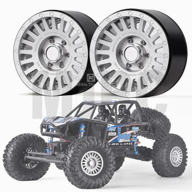 For 1/10 Rc Tracked Vehicle For TRX4 Mustang Rc4wd D90 D110 Axial Scx10 90046 Jimny Trx-6 Vs4 A Pair 2.2 Inch Metal Wheel Wheel
For 1/10 Rc Tracked Vehicle For TRX4 Mustang Rc4wd D90 D110 Axial Scx10 90046 Jimny Trx-6 Vs4 A Pair 2.2 Inch Metal Wheel Wheel