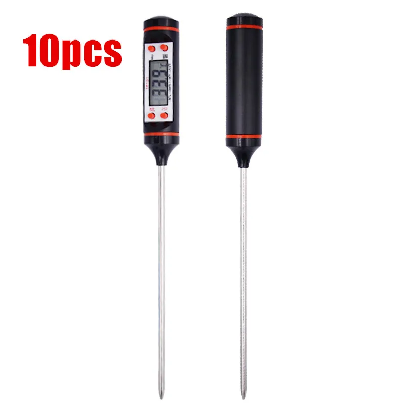 10pcs Digital Kitchen Household Cooking Thermometer Temperature Sensor Probe BBQ For Kitchen Food Tools With Retail Box 50% Off
10pcs Digital Kitchen Household Cooking Thermometer Temperature Sensor Probe BBQ For Kitchen Food Tools With Retail Box 50% Off