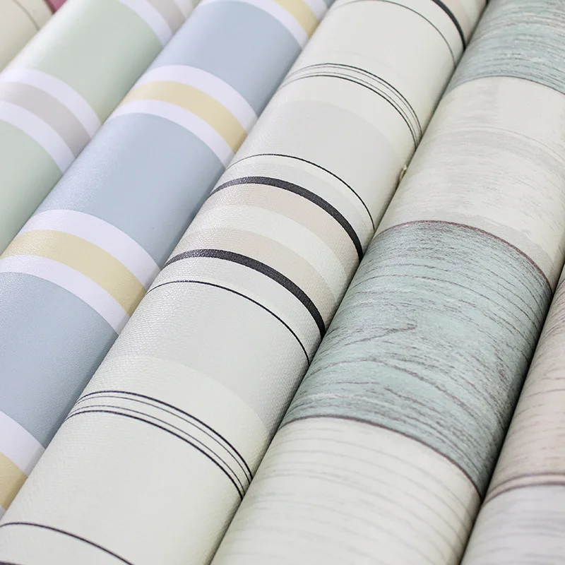 PVC waterproof Striped Wallpaper Self Adhesive Wall Stickers Roll Furniture Desktop Wardrobe Cabinet Door Contact Paper Decor
PVC waterproof Striped Wallpaper Self Adhesive Wall Stickers Roll Furniture Desktop Wardrobe Cabinet Door Contact Paper Decor