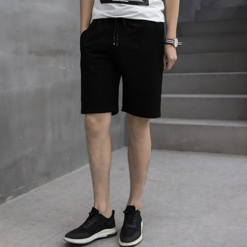 Men Summer Knee Length Shorts Elastic Waist Solid Color Beach Shorts Leisure Streetwear Bermuda Masculina Plus Size M-5XL Shorts
Men Summer Knee Length Shorts Elastic Waist Solid Color Beach Shorts Leisure Streetwear Bermuda Masculina Plus Size M-5XL Shorts