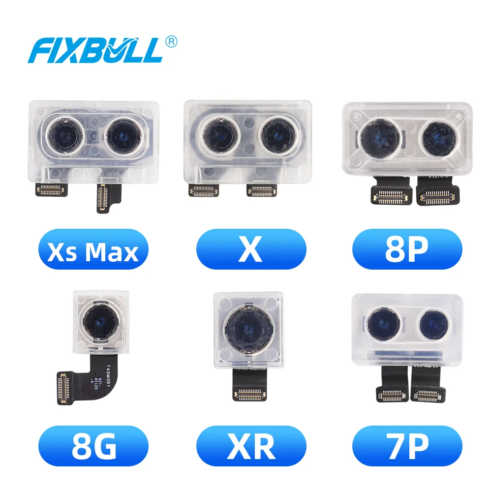 Original Back Camera For iPhone 6 6S Plus 6s 7p 7 8 x xr xsMax xs 11 11pro Rear Camera Main Lens Flex Cable Replacement Parts
Original Back Camera For iPhone 6 6S Plus 6s 7p 7 8 x xr xsMax xs 11 11pro Rear Camera Main Lens Flex Cable Replacement Parts