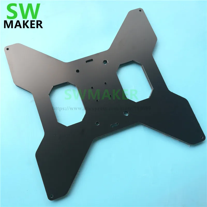 TEVO Tarantula 3D Printer aluminum composit MGN12H CARRIAGE VERSION Y Carriage Stiff Plate heated support Upgrade
TEVO Tarantula 3D Printer aluminum composit MGN12H CARRIAGE VERSION Y Carriage Stiff Plate heated support Upgrade