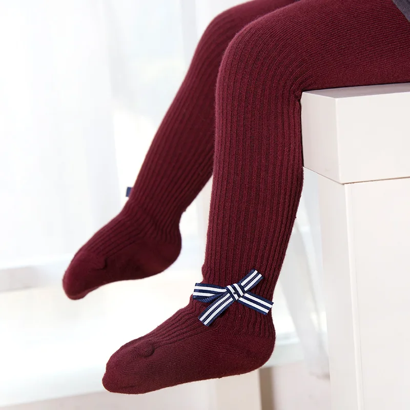 Autumn Winter Childs Stretch Cotton Tights Soft Solid Color Baby Girls Bow Ribbed Pantyhose Kid Toddler Knitted Tights Clothing
Autumn Winter Childs Stretch Cotton Tights Soft Solid Color Baby Girls Bow Ribbed Pantyhose Kid Toddler Knitted Tights Clothing