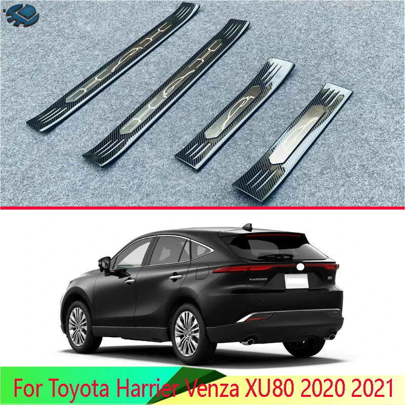 Для Toyota Harrier Venza XU80 2020 2021 Нержавеющая сталь находящиеся порога Панель накладка Kick шаг накладка протектор
Для Toyota Harrier Venza XU80 2020 2021 Нержавеющая сталь находящиеся порога Панель накладка Kick шаг накладка протектор