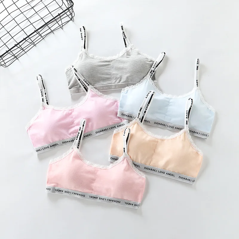 New girl bra development period cotton cartoon beginner small vest-style underwear without steel ring bra
New girl bra development period cotton cartoon beginner small vest-style underwear without steel ring bra