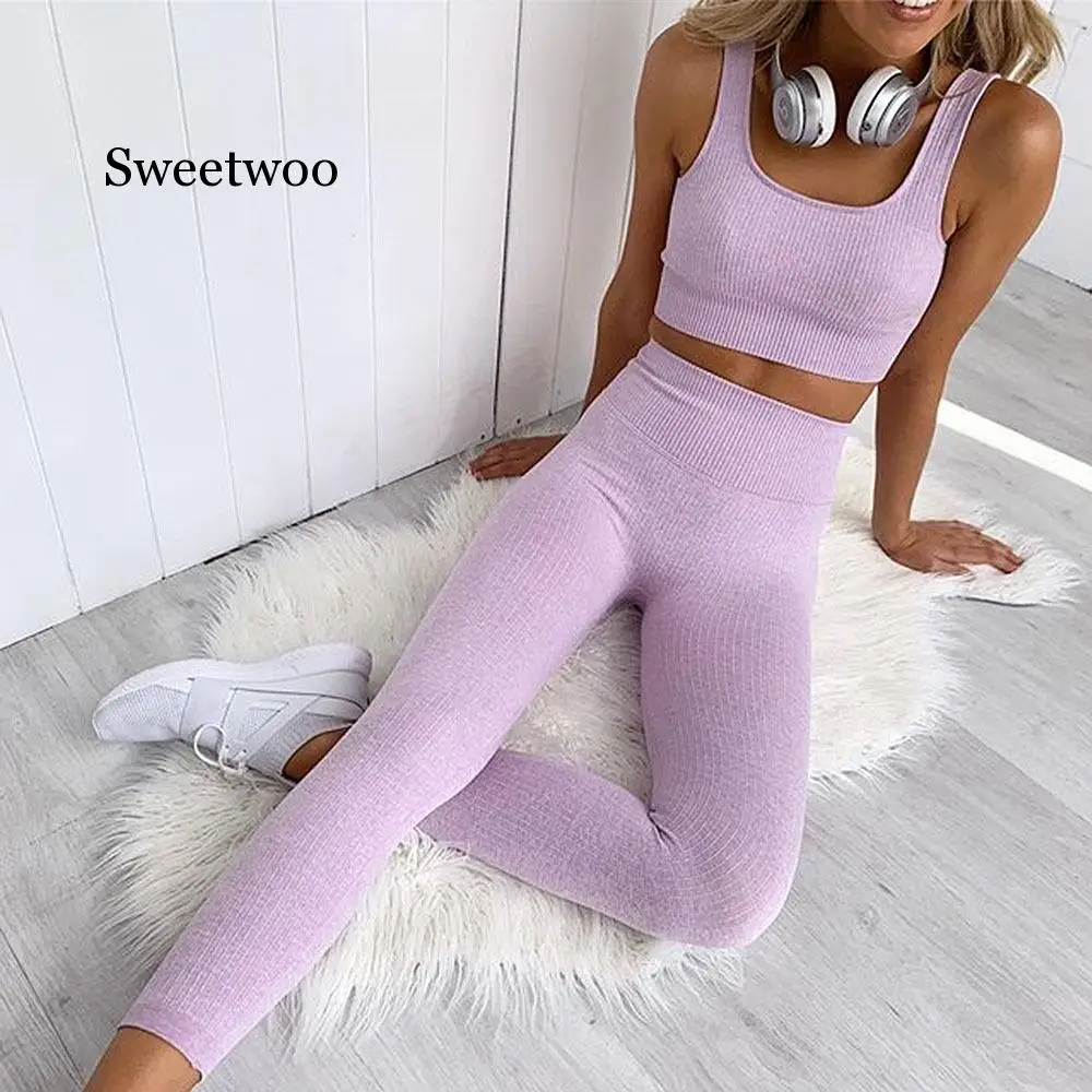 Two Pieces Set Women Knitted Tracksuit Ladies Fitness Knit Set Sportswear Top and Pants Matching Set
Two Pieces Set Women Knitted Tracksuit Ladies Fitness Knit Set Sportswear Top and Pants Matching Set