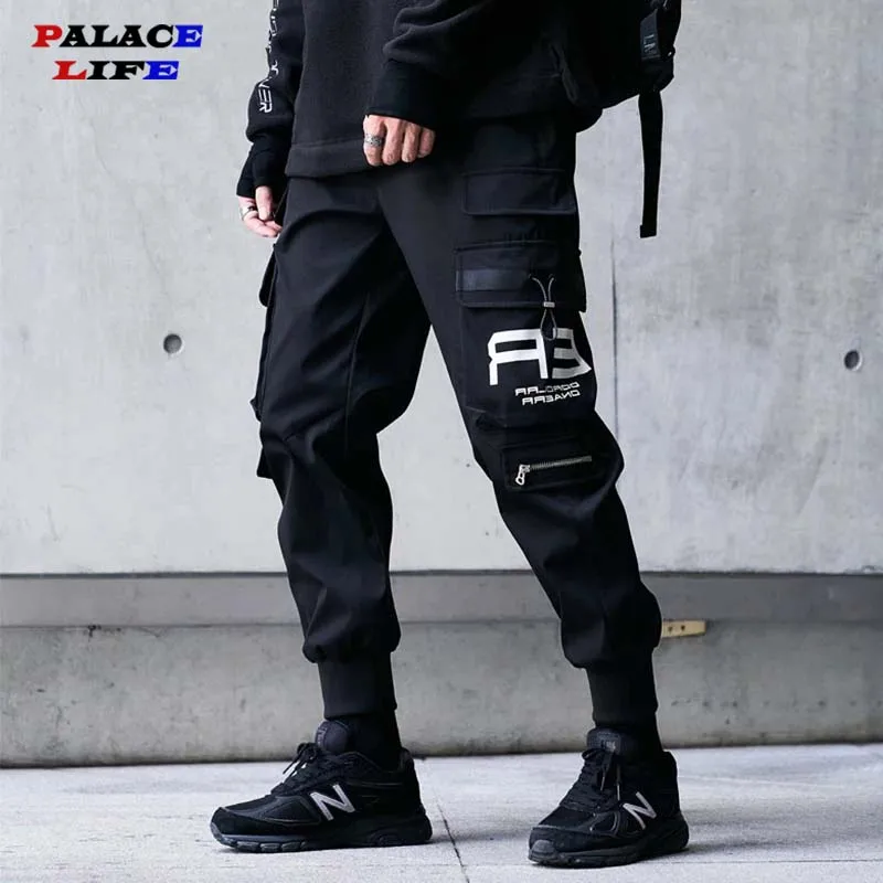Harajuku Men Hip Hop Joggers Sweatpant Casual Harem Pants Men Sweat Pant Tactical Multi-Pocket Trousers Black Streetwear
Harajuku Men Hip Hop Joggers Sweatpant Casual Harem Pants Men Sweat Pant Tactical Multi-Pocket Trousers Black Streetwear