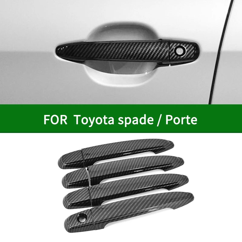 FOR Toyota spade / Porte Carbon Fiber Pattern Car Door Handle Cover Trim 2008 2009 2010 2019 2018 2020
FOR Toyota spade / Porte Carbon Fiber Pattern Car Door Handle Cover Trim 2008 2009 2010 2019 2018 2020