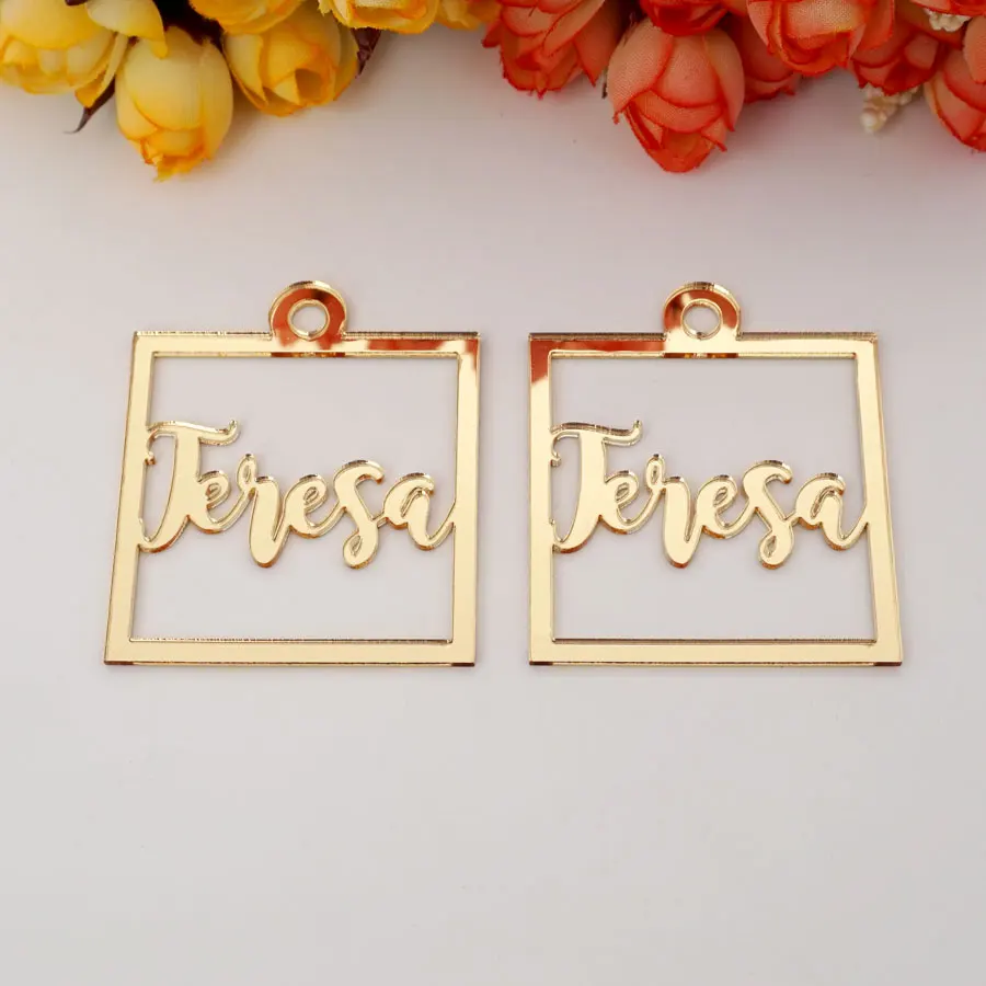 20pcs Custom Name 5cm Square Hollow Out Acrylic Tags Personalized Christening & Baptism Kids BabyShower Party Gifts DIY Decor
20pcs Custom Name 5cm Square Hollow Out Acrylic Tags Personalized Christening & Baptism Kids BabyShower Party Gifts DIY Decor